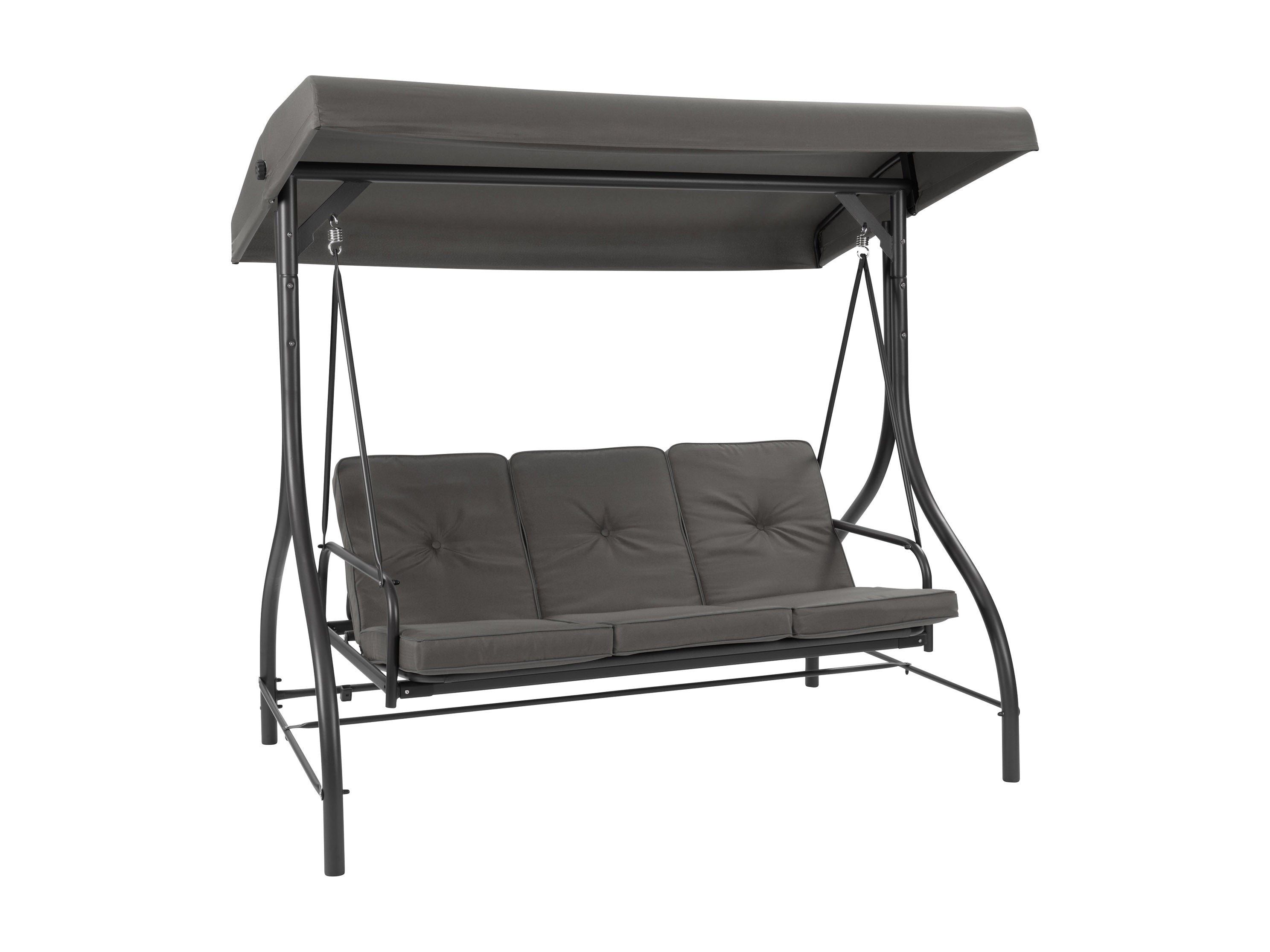 Covered patio outlet swings