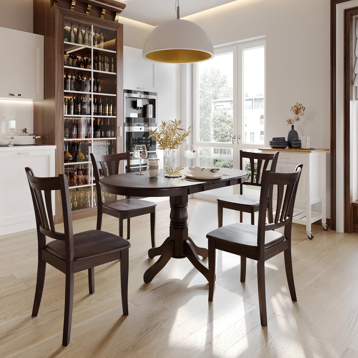 dining table and chair set