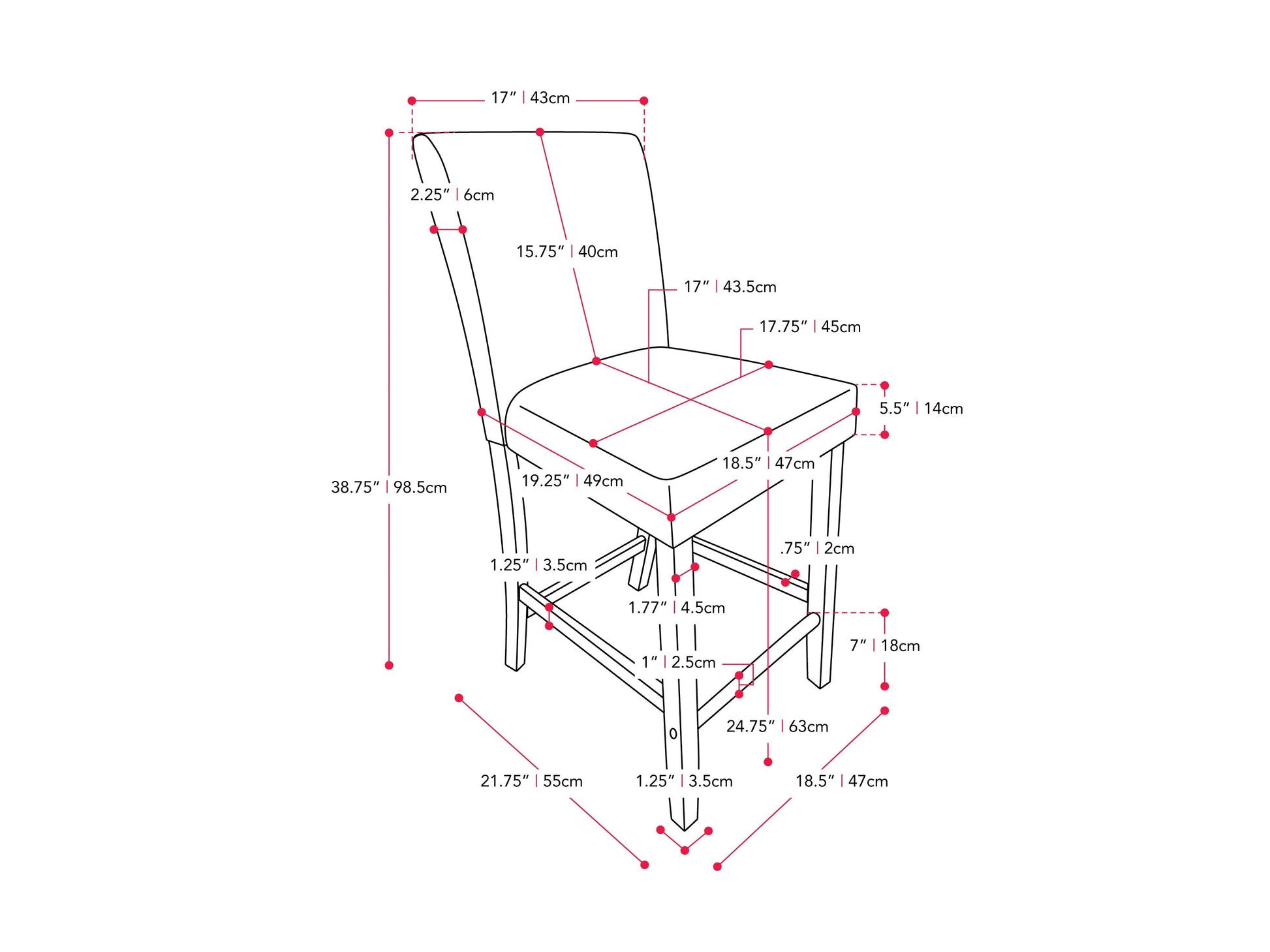 Grey fabric counter height bar stool with black metal legs, cushioned seat, and backrest. Modern design, soft upholstery, and sturdy construction ideal for kitchen islands or home bars.