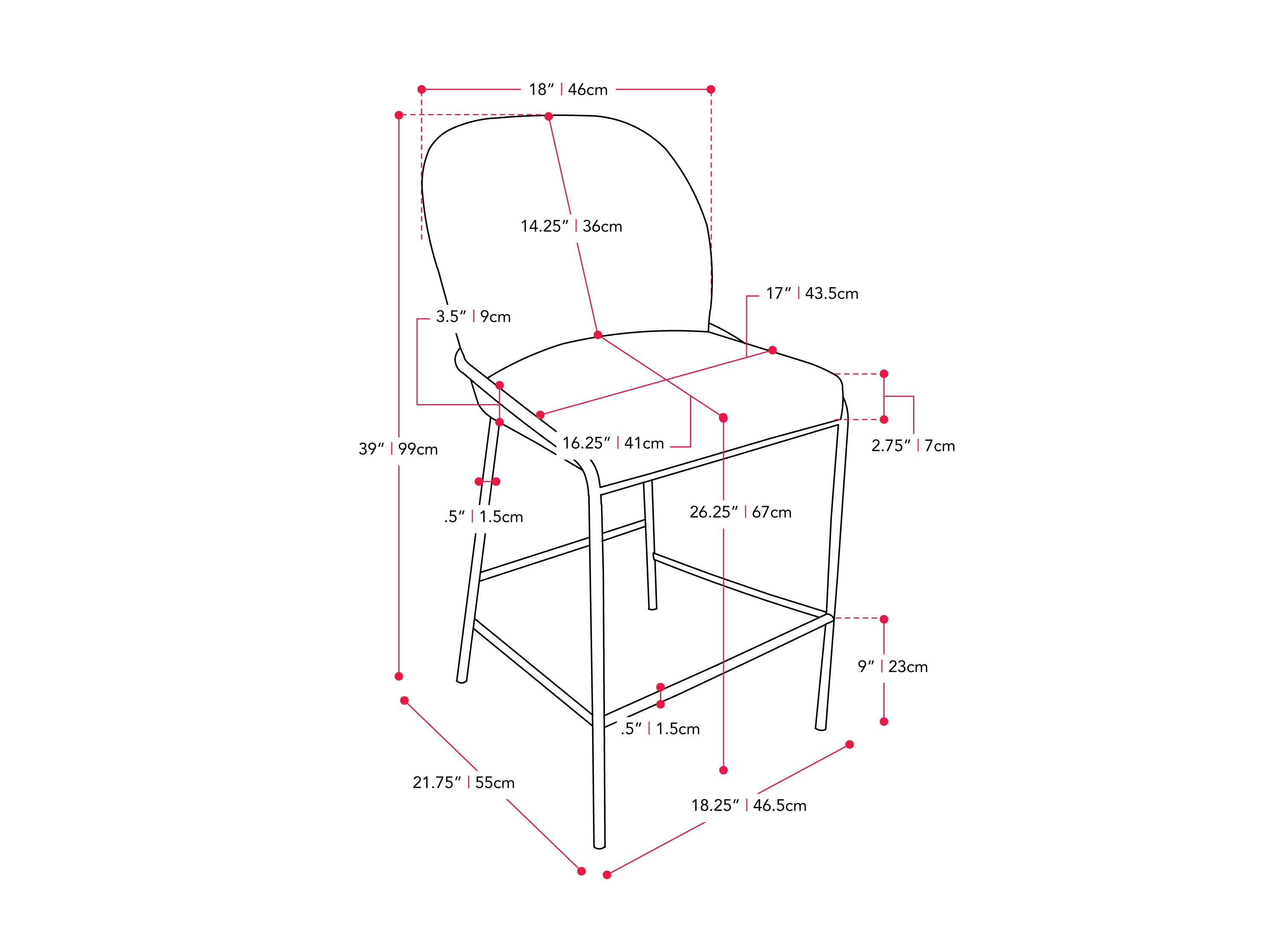 Light grey modern bar stool with sleek metal legs, cushioned seat, and ergonomic backrest. Ideal for kitchen islands and home bars. Durable fabric and minimalist design enhance contemporary interiors.