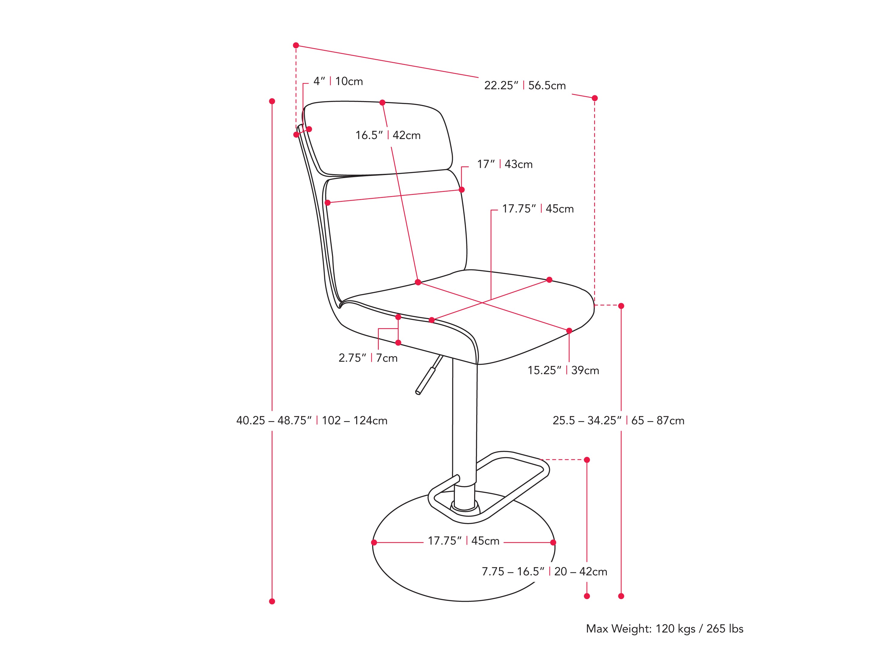 Set of 2 grey swivel bar stools with padded seats, metal frames, and footrests. The stools feature a modern design with a sleek finish, ideal for kitchen islands or home bars.