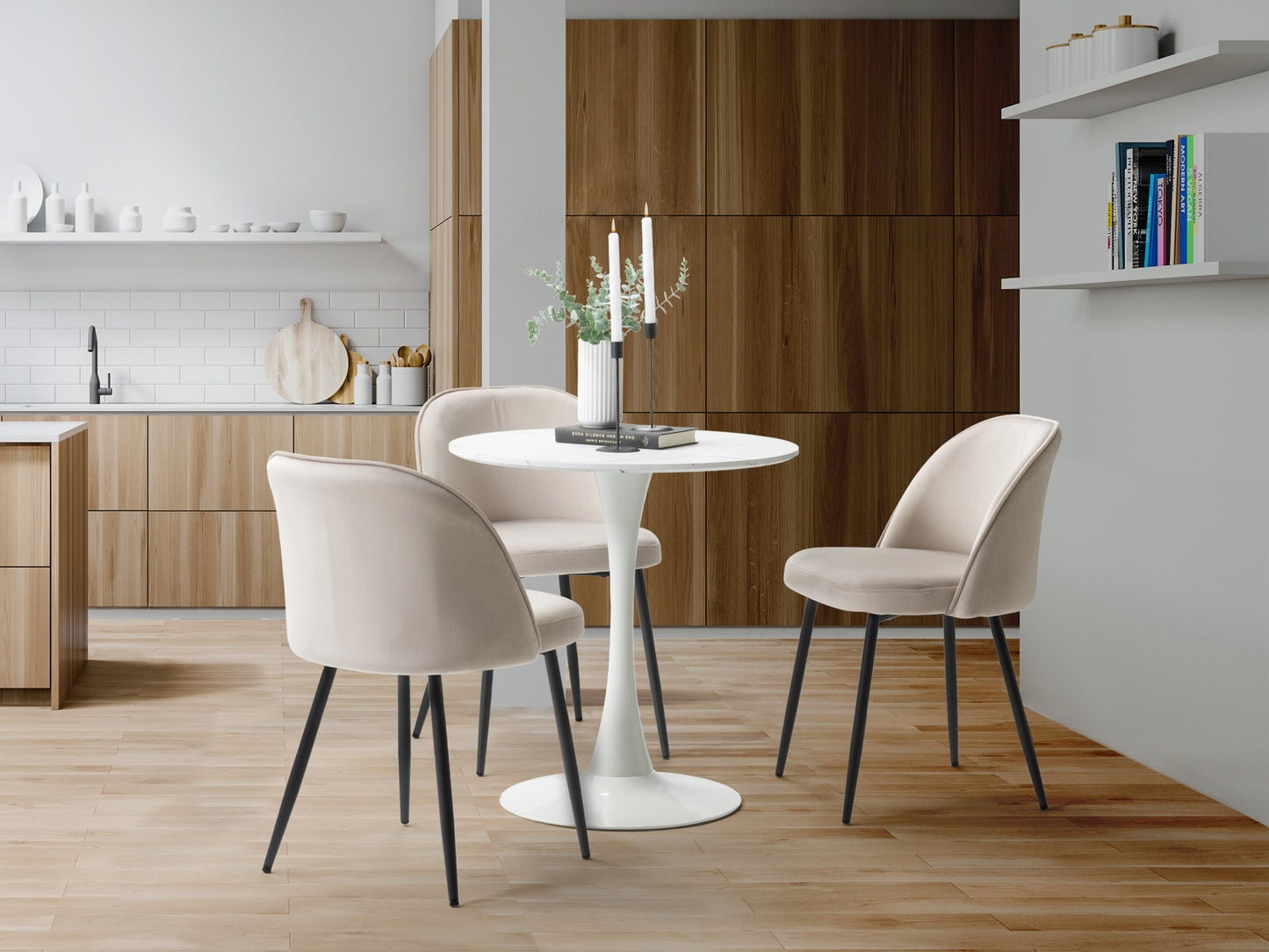 Beige 4 Piece Bistro Dining Set