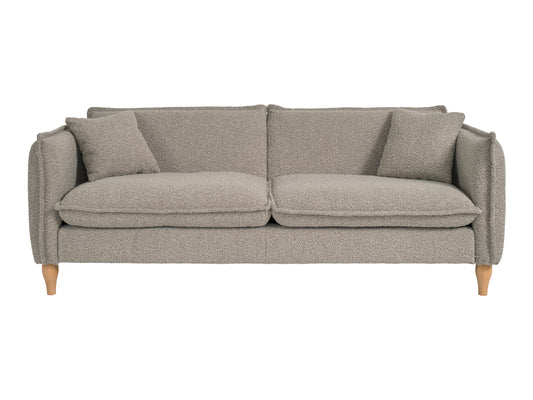 Light Grey Boucle Sofa