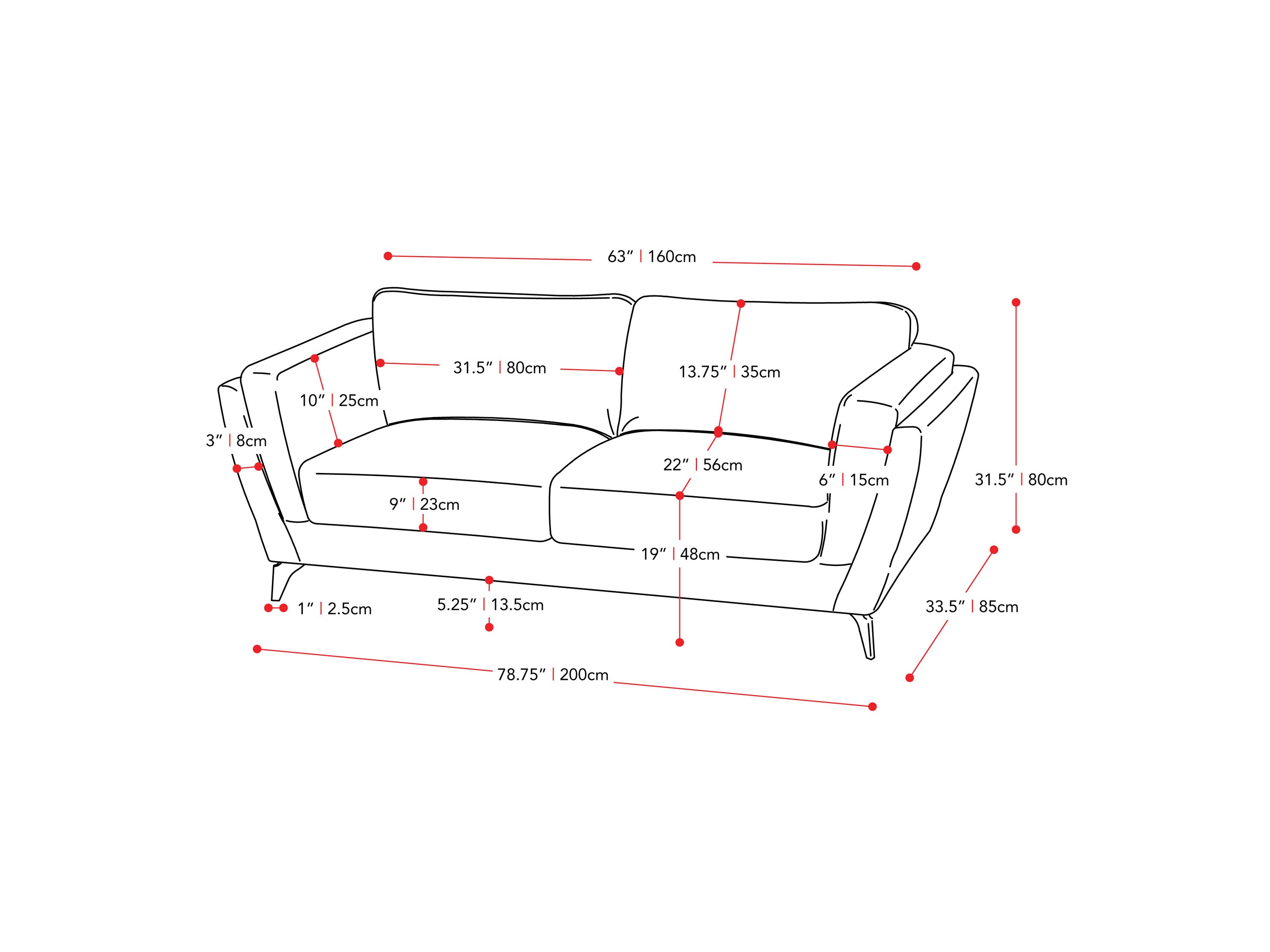 Deep blue 3 seater sofa with plush cushions, sleek wooden legs, and soft velvet upholstery, perfect for modern living rooms and contemporary decor.