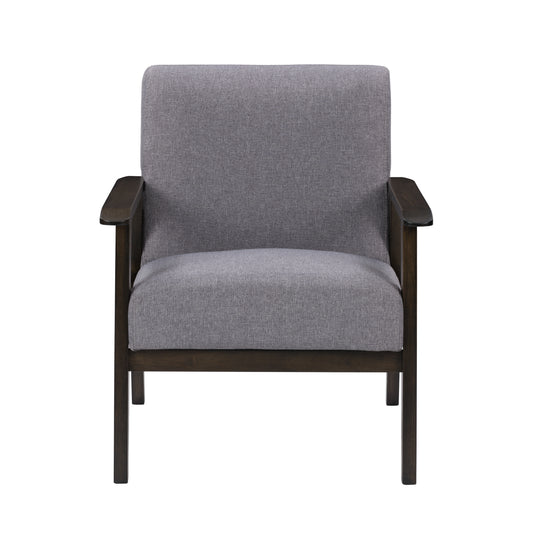 Upholstered Mid-Century Modern Accent Chair