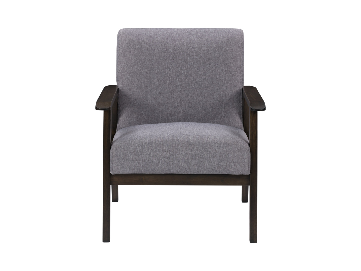 Upholstered Mid-Century Modern Accent Chair