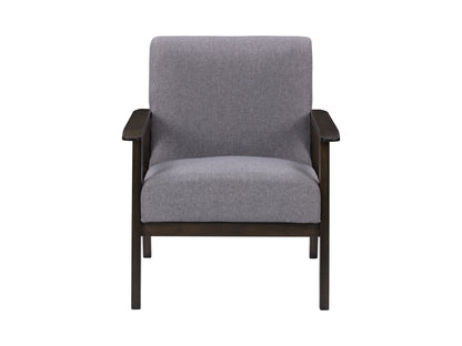 Upholstered Mid-Century Modern Accent Chair