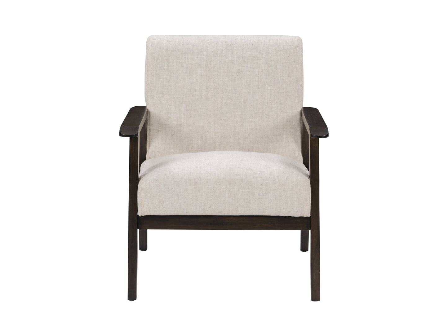 Upholstered Mid-Century Modern Accent Chair