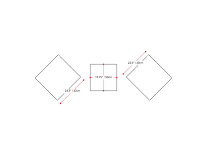 Brown 3 piece patio conversation set with cushioned wicker chairs and glass-top table, featuring weather-resistant materials and modern design for outdoor relaxation.