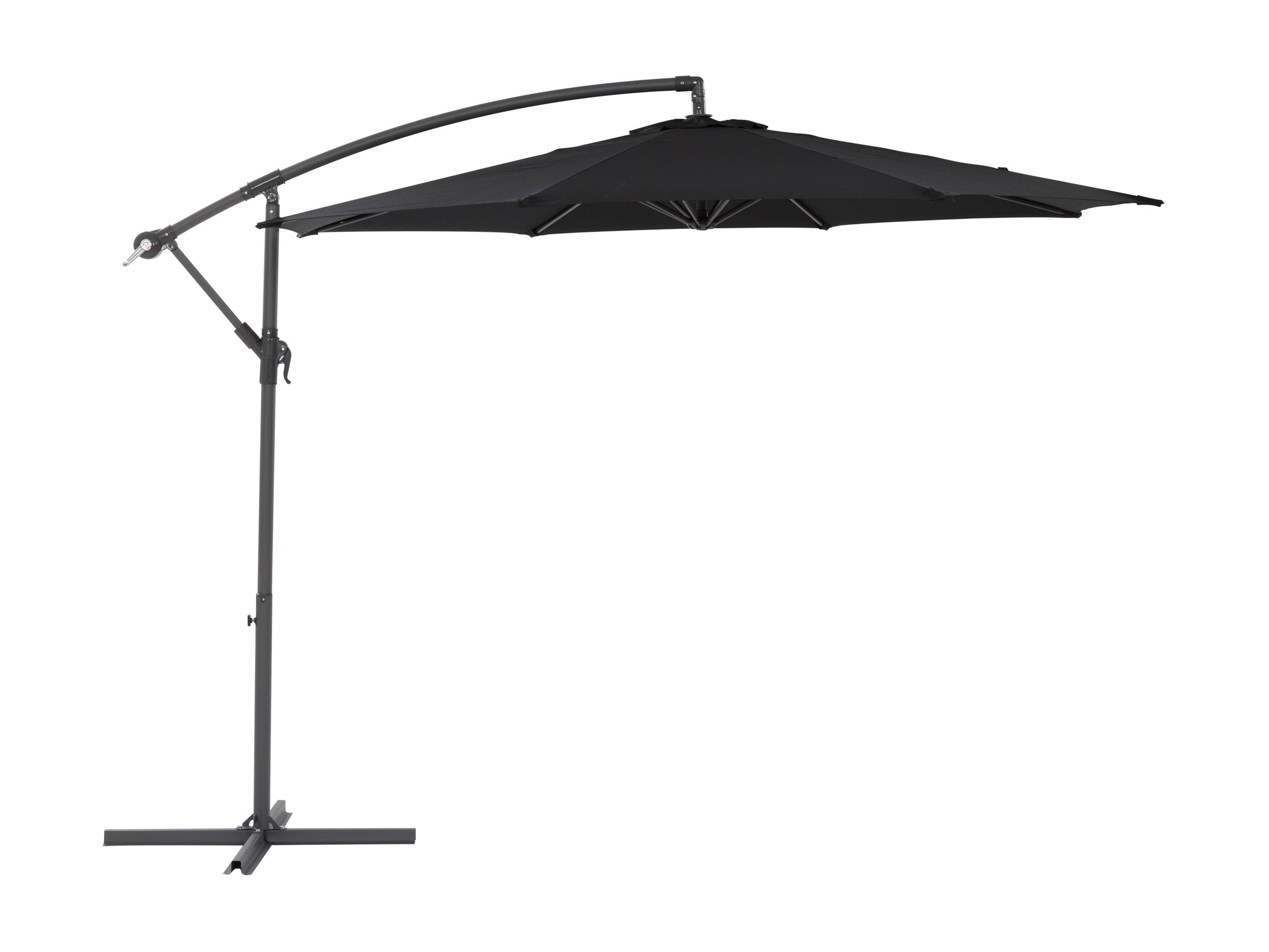 Tilting Offset Patio Umbrella 9.5ft UV Resistant CorLiving Furniture