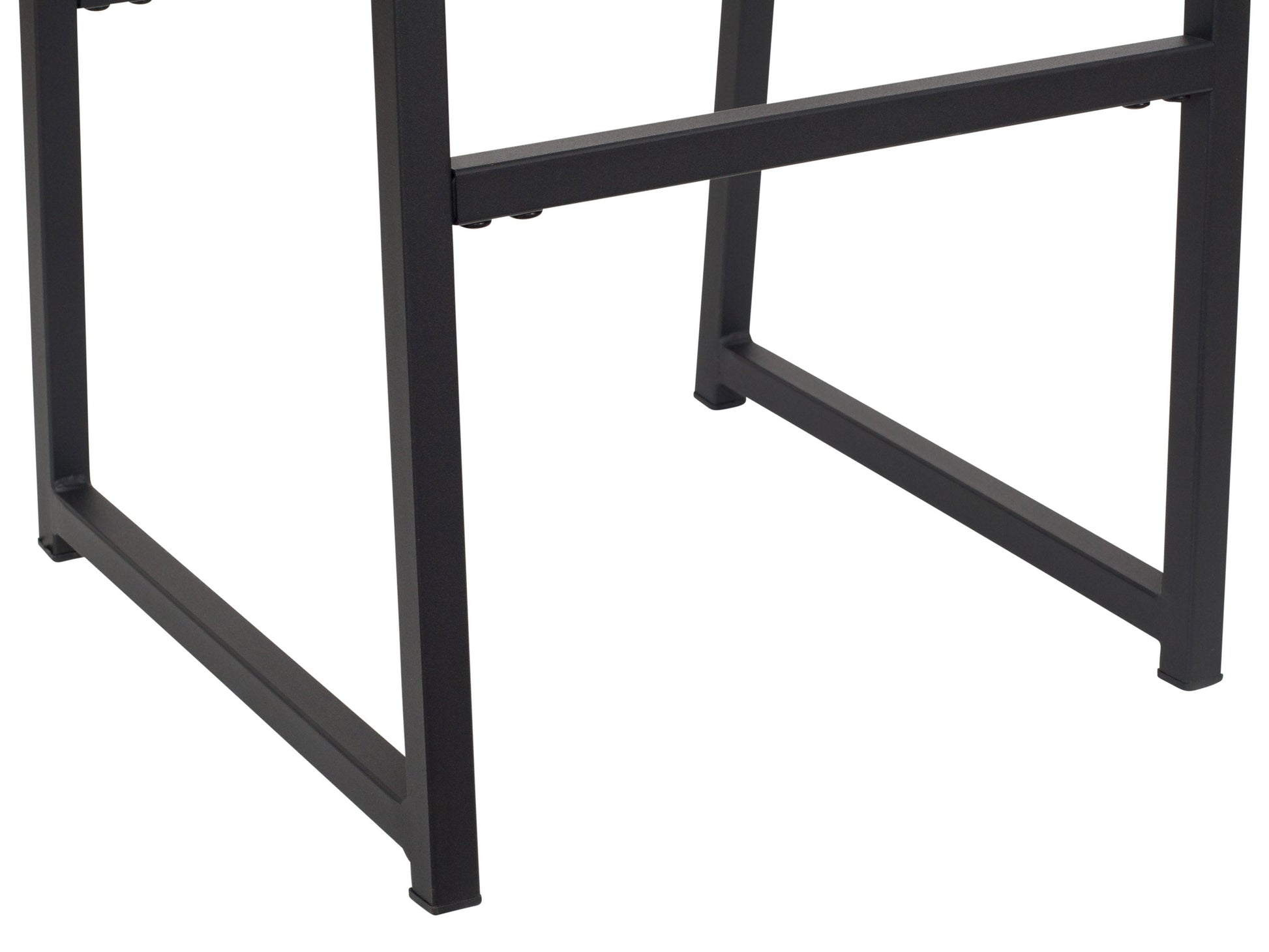 black Backless Bar Stools Set of 2 Milo Collection detail image by CorLiving#color_black