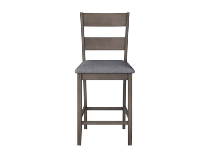 washed grey Counter Height Dining Chairs, Set of 2 Tuscany Collection product image by CorLiving#color_washed-grey