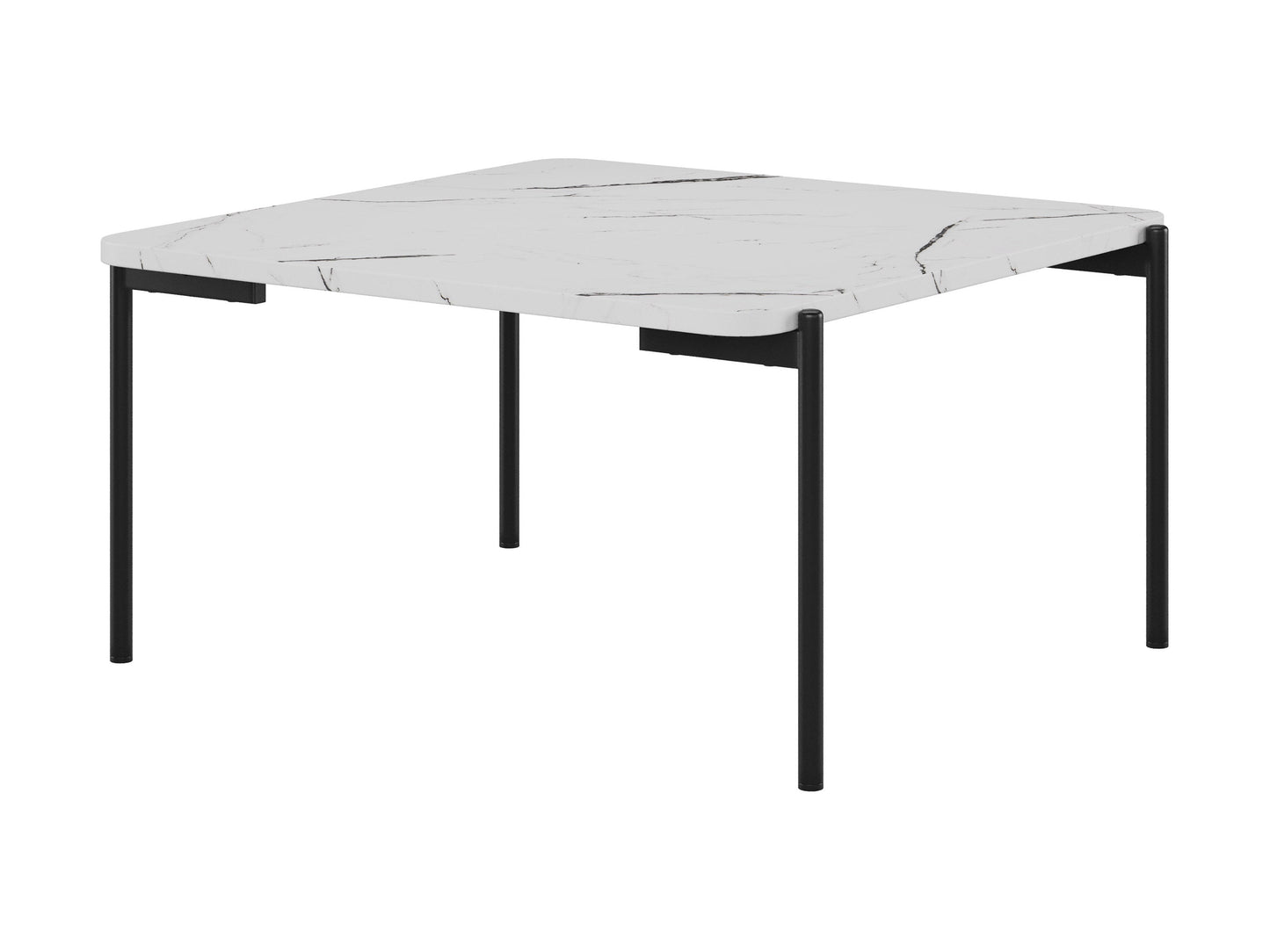 Modern 3 piece coffee table set with sleek black metal frames, tempered glass tops, and a minimalist design. Perfect for contemporary living rooms, the set includes one large and two smaller nesting tables.