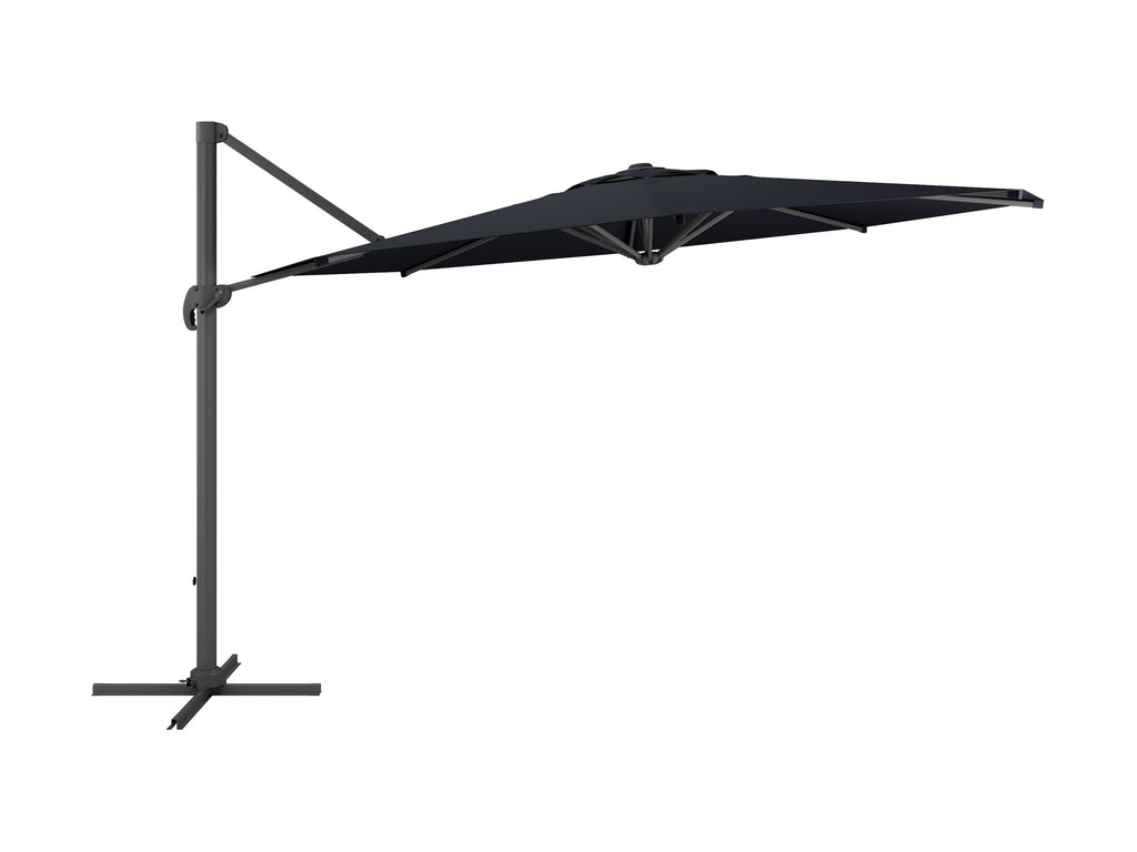 Deluxe Offset Patio Umbrella | 11.5ft UV-Resistant Canopy 